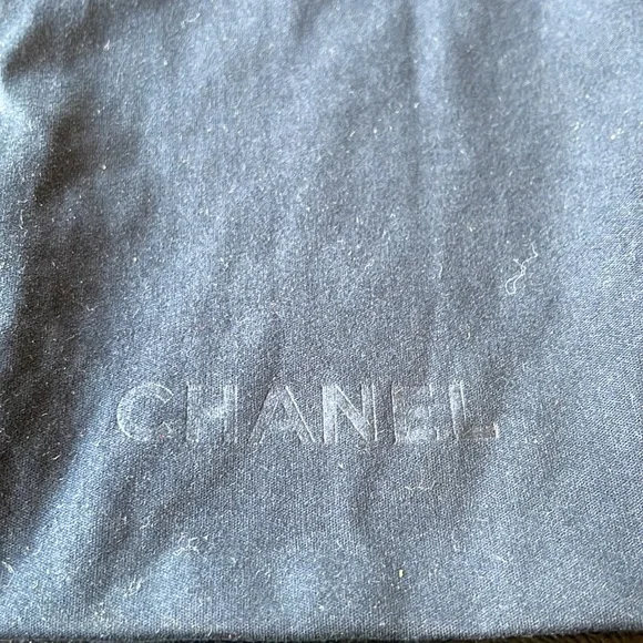Chanel eyeglass sunglass drawstring bag case